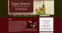 Desktop Screenshot of casaoliveiranyc.com
